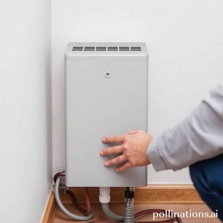 What are the signs indicating that a heater requires immediate maintenance?