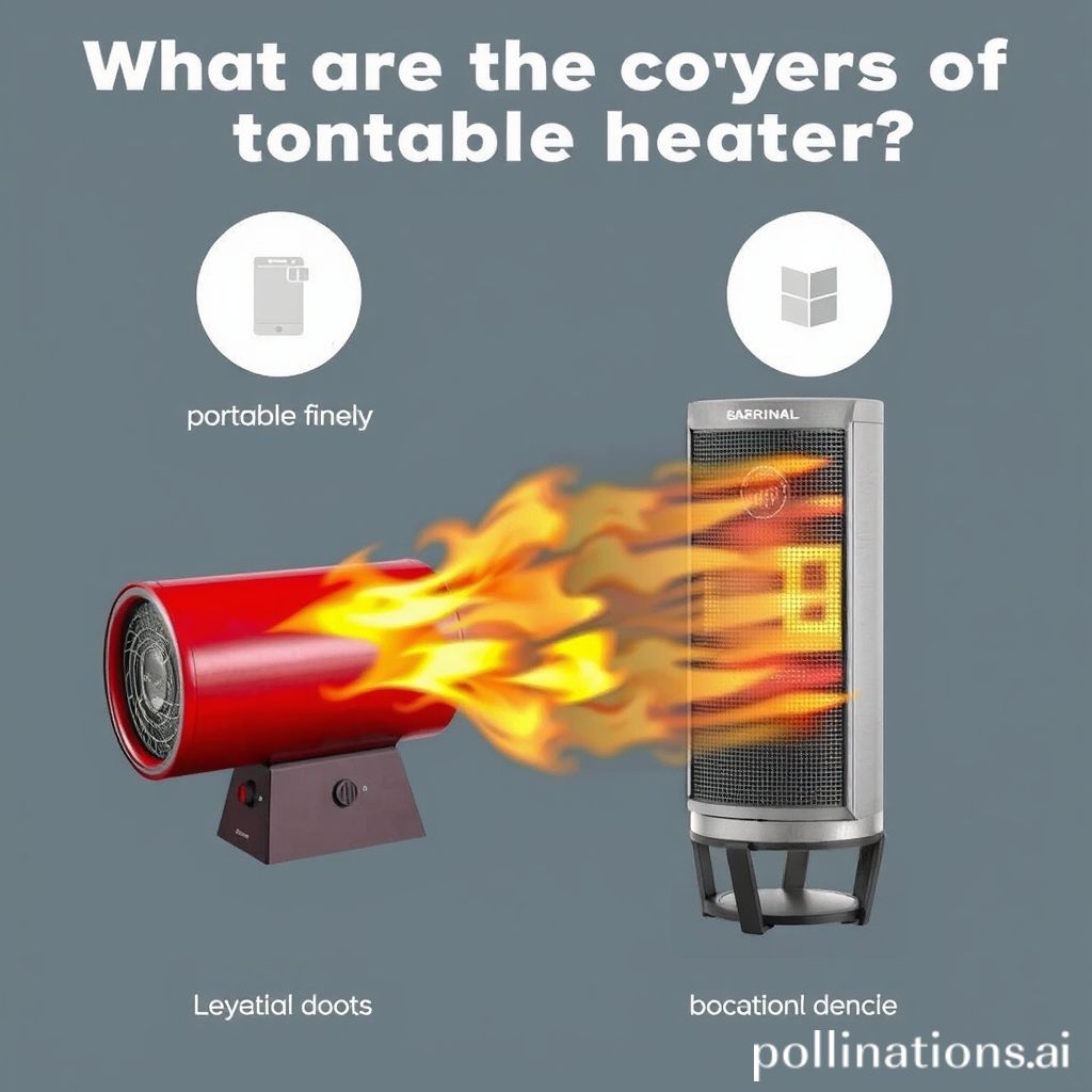 What are the types of portable heaters available?