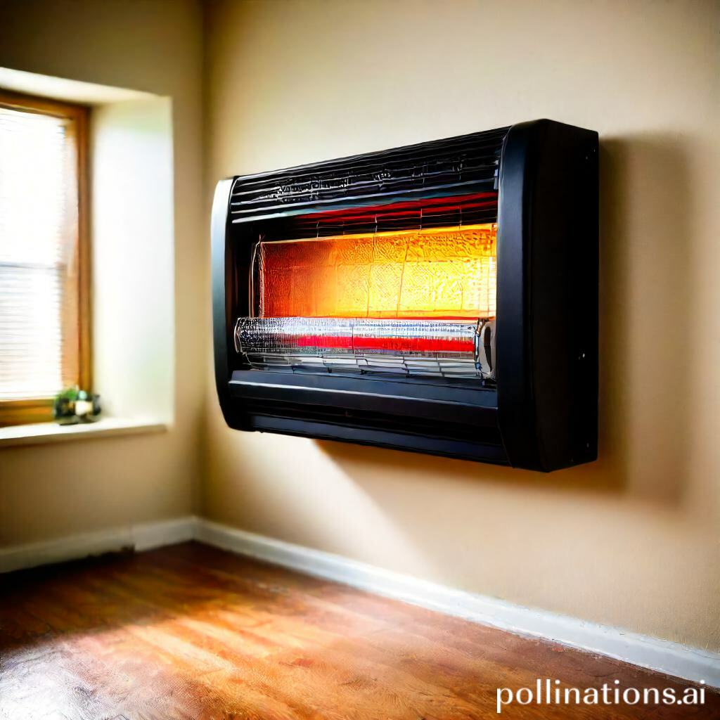 What is the best installation method for a radiant heater?