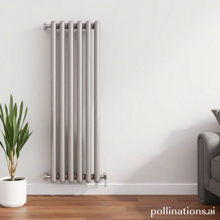 What is the energy efficiency of hydronic radiators?