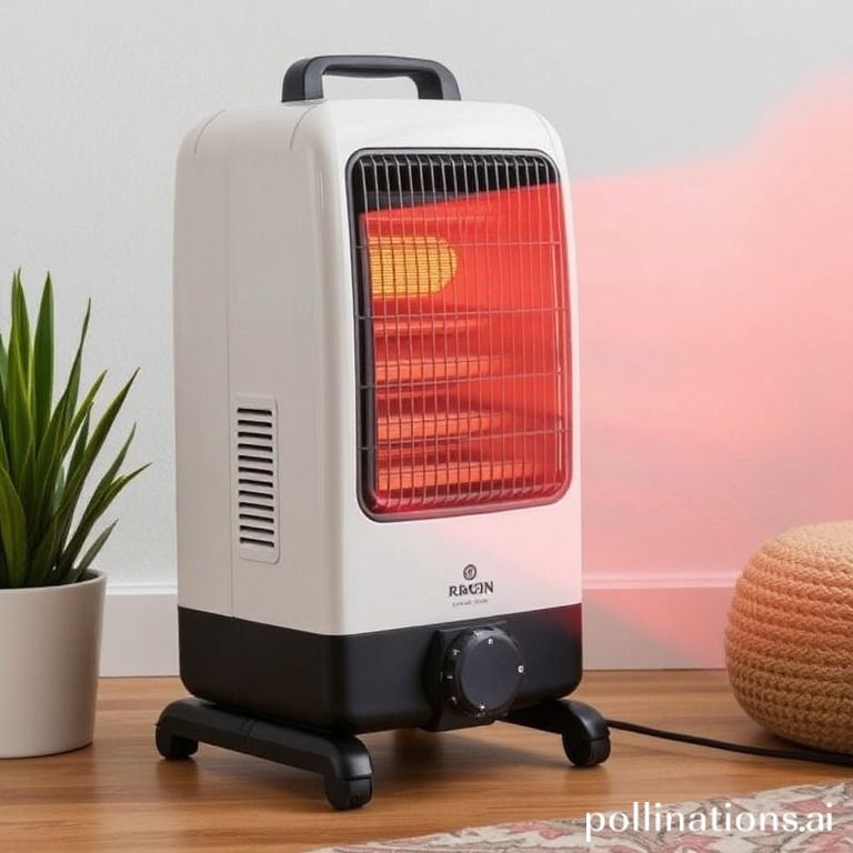 What is the required power to efficiently heat with an oil portable heater?