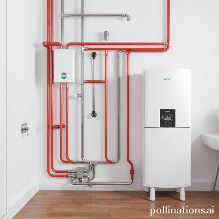 What is the sustainability of hot water heating systems for central heating?