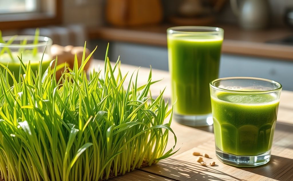 Wheatgrass benefits for digestion and gut health