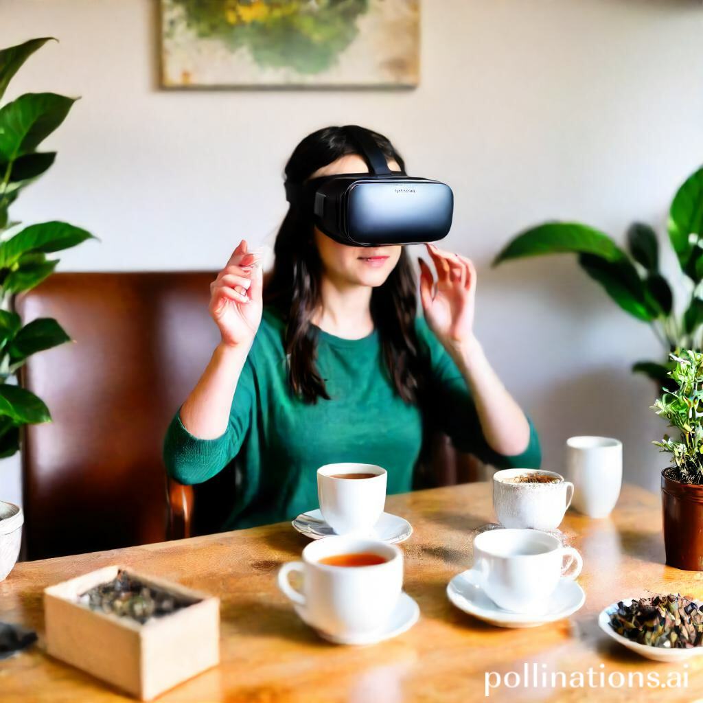 Where to try virtual reality tea tasting