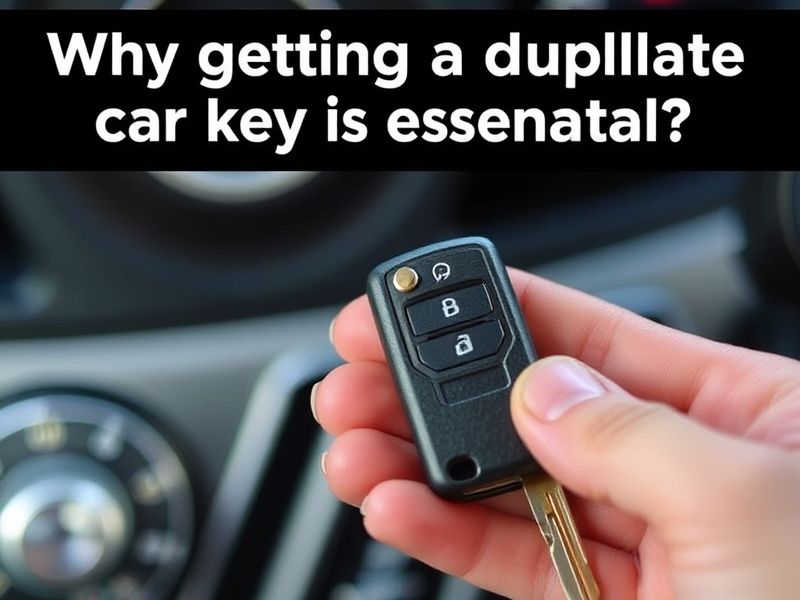 Why getting a duplicate car key is essential