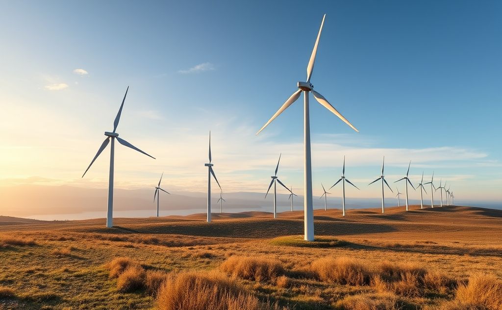 Wind energy with daily temperature cycles