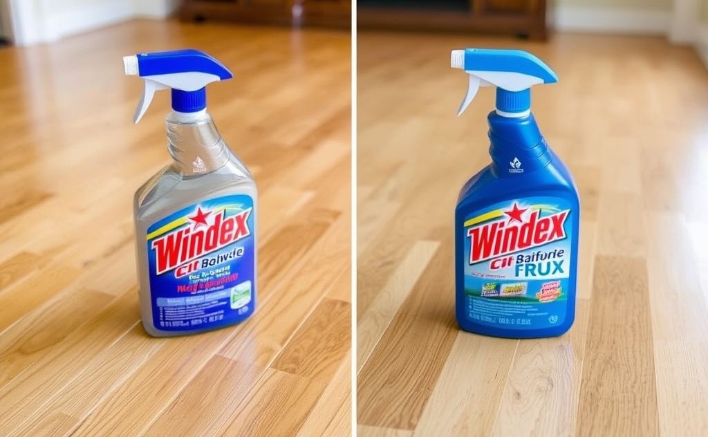 Windex on hardwood floors: safe or risky choice?