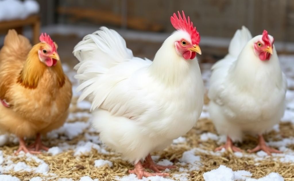 Winter care tips for Silkie chickens temperature guide