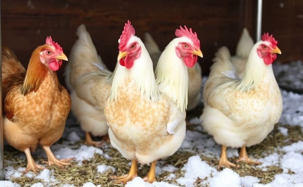 Winter coop tips for egg-laying chickens
