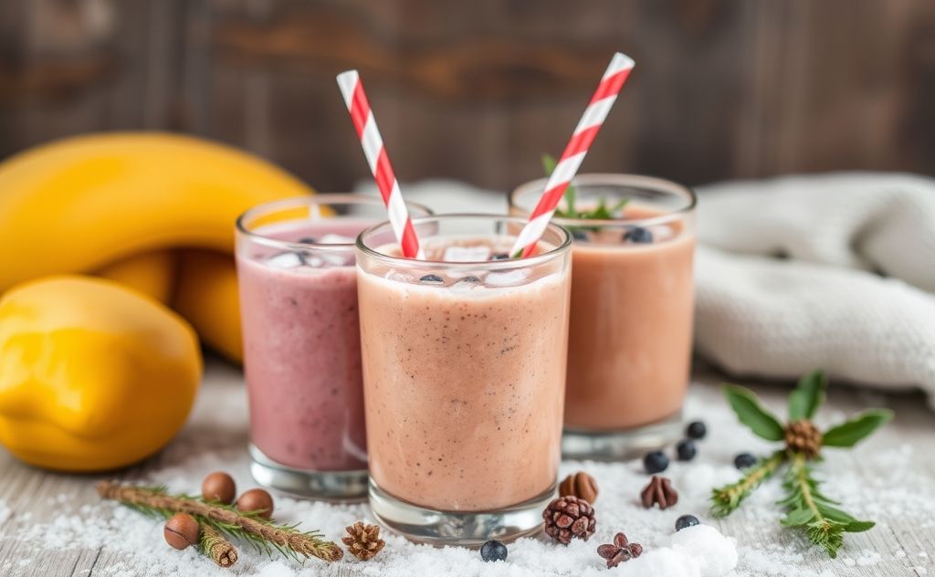 Winter smoothies for cozy health and warmth