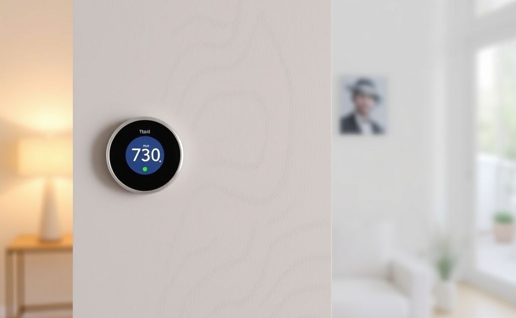 Wireless smart thermostats enhance home comfort.