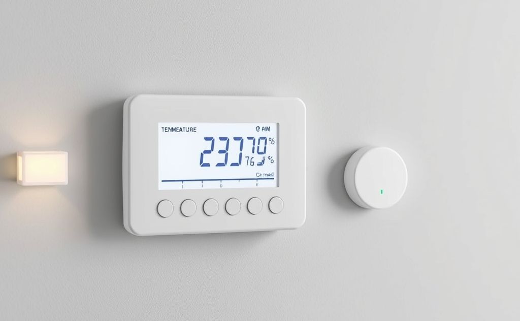 Wireless temperature sensors enhancing comfort and efficiency