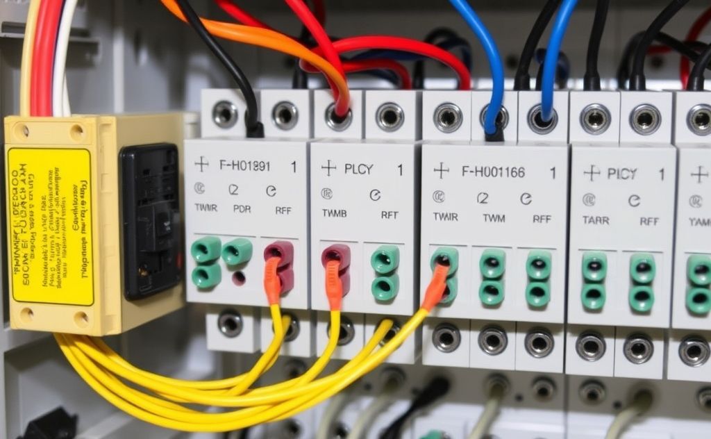 Wiring sensors to PLC input cards for integration