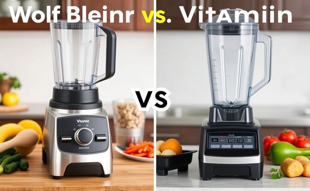 Wolf Blender and Vitamix comparison features