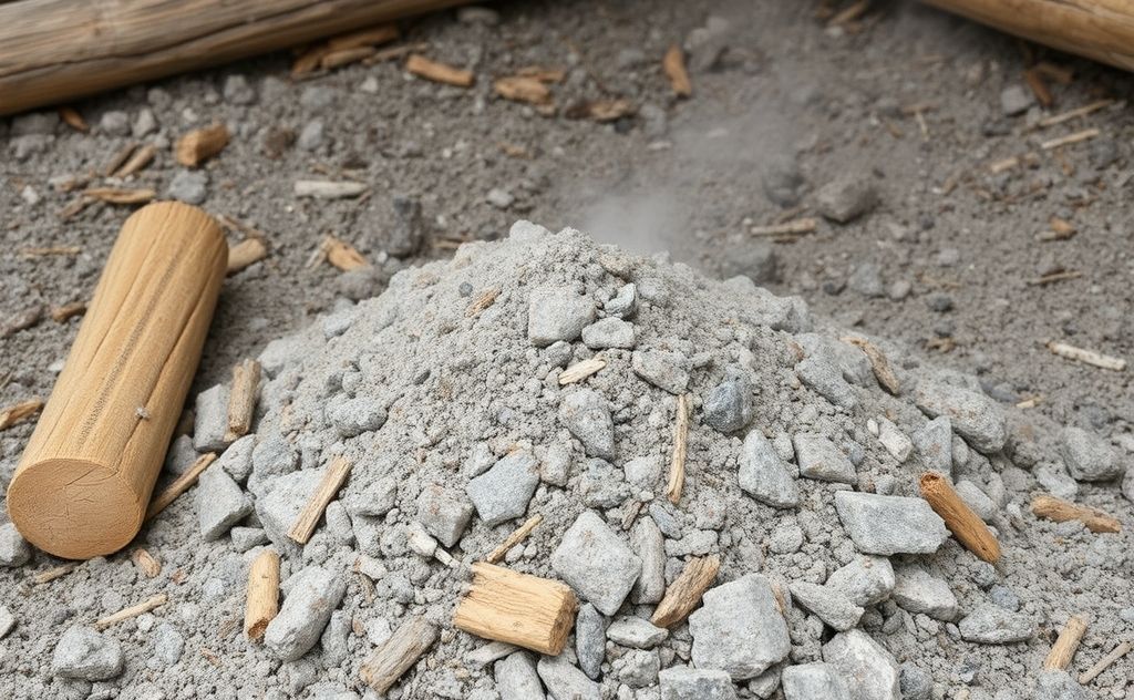 Wood ash preparation for chickens safe method