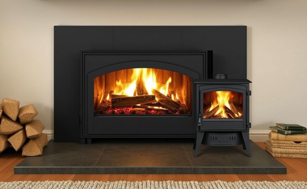 Wood stove inserts enhance warmth and efficiency