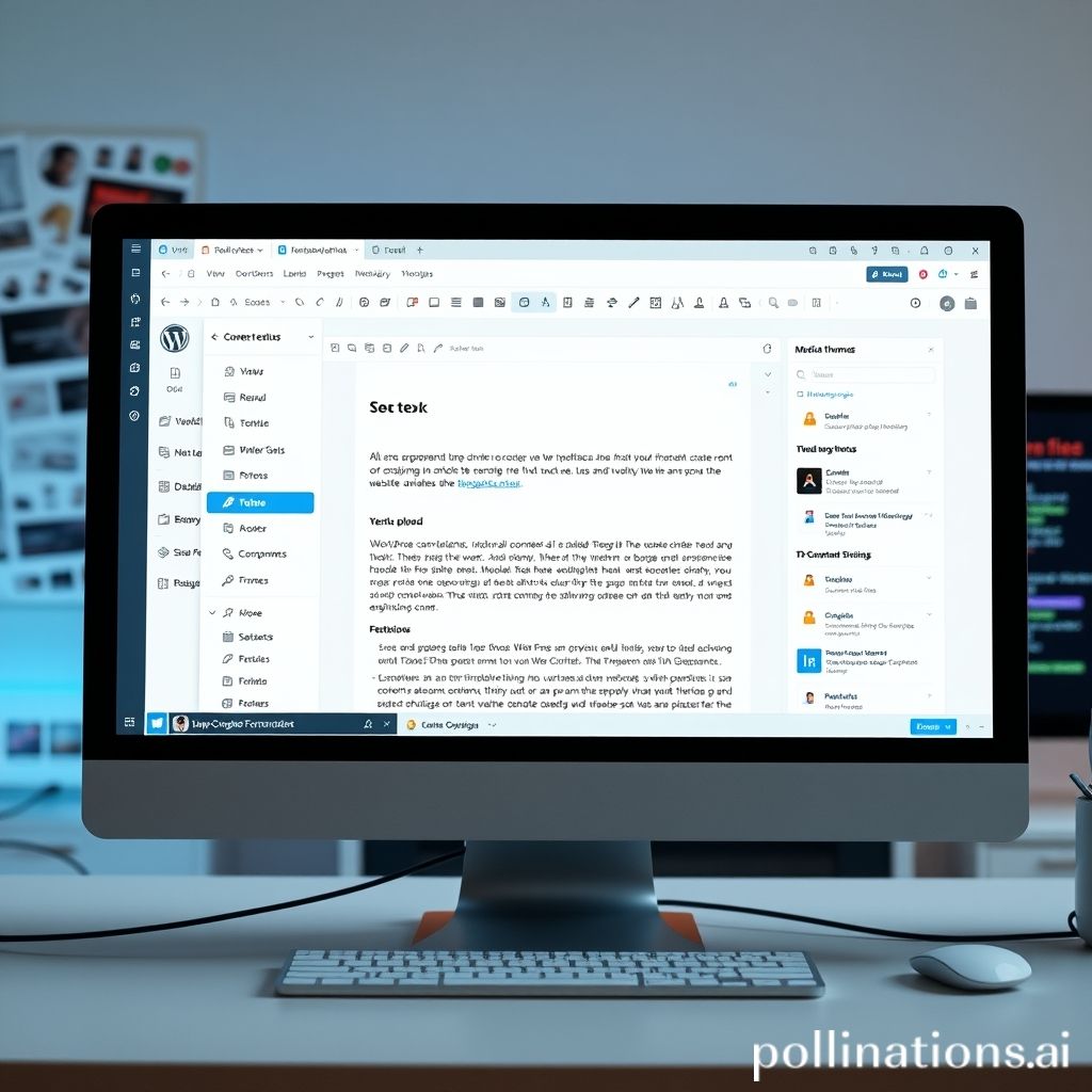 WordPress Content Editor