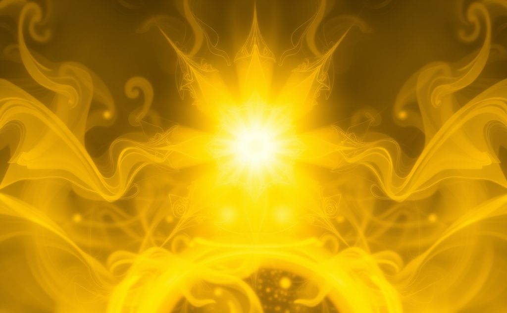 Yellow chakra represents personal power energy