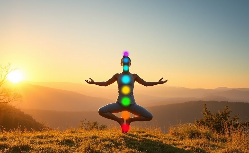 Yoga poses align and balance chakras
