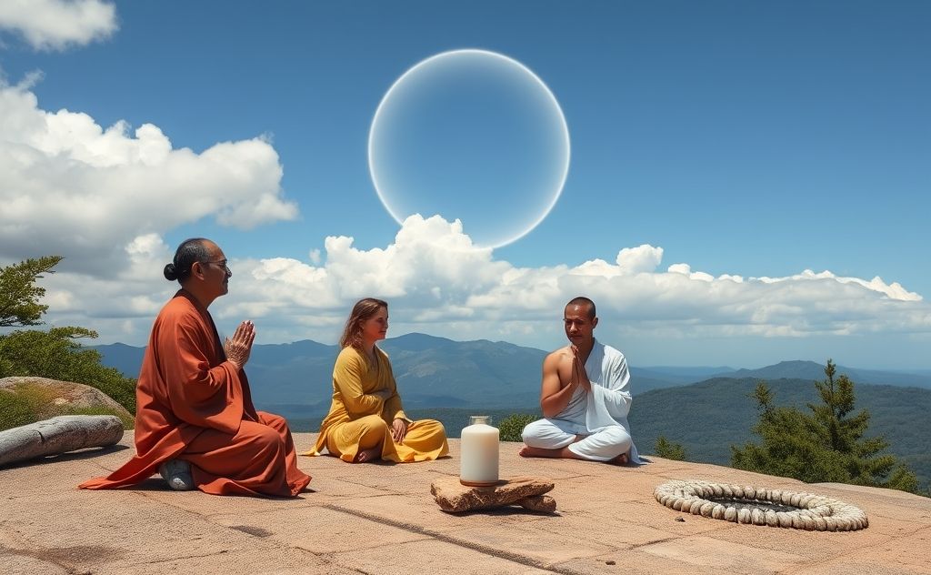 Zen masters embody energy healing principles