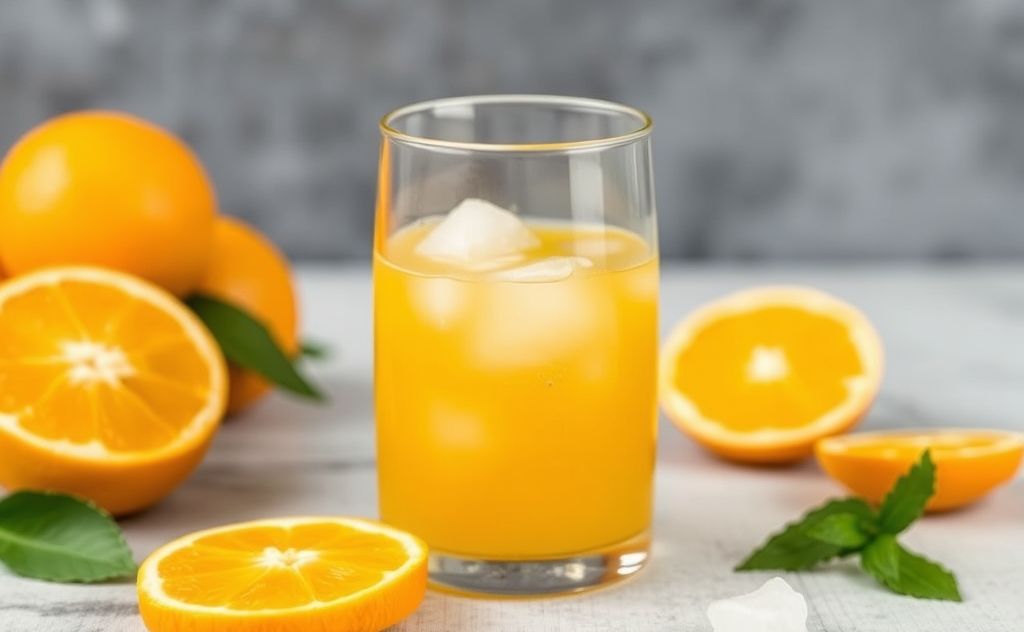 Zinc benefits in orange juice nutrition