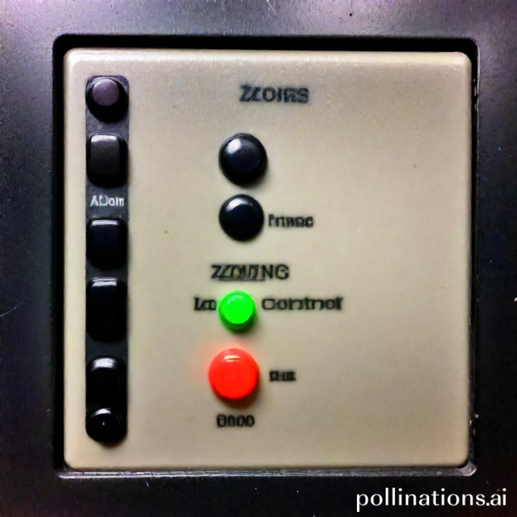 Zone control options.