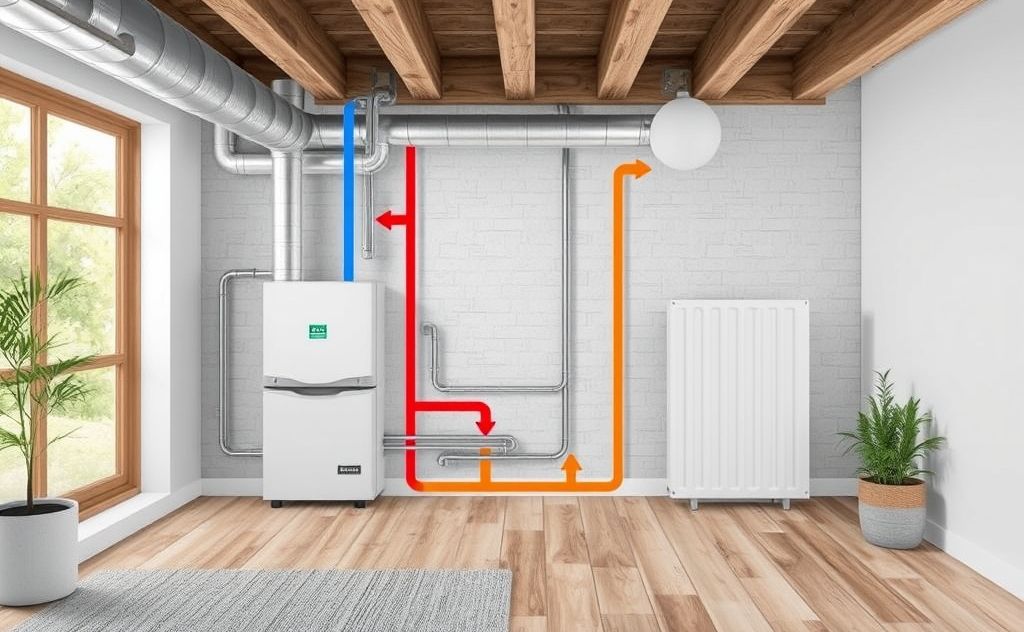 Zoning systems for ducted central heating options