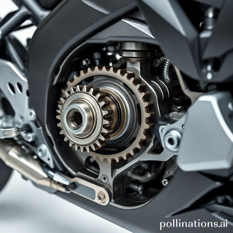 오토바이 기어 변속 시 내부에서 일어나는 과정