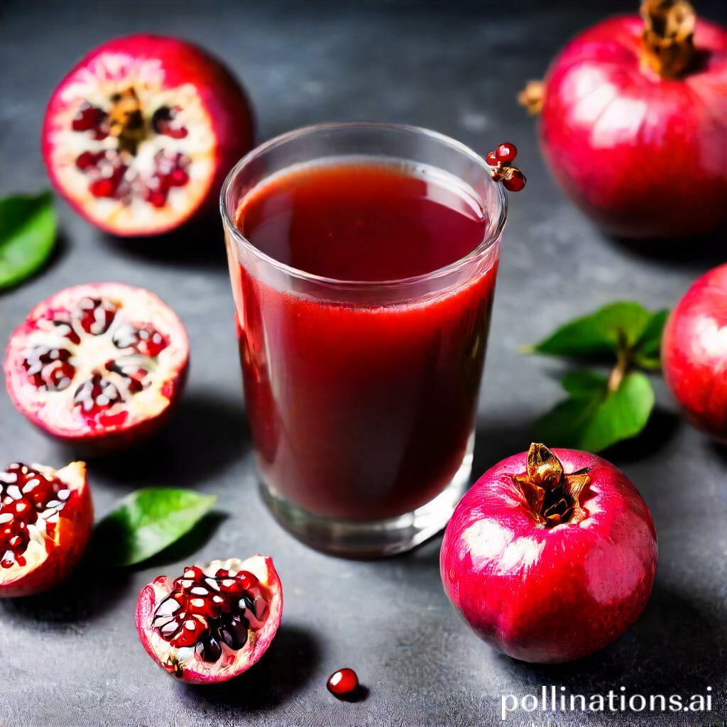 is pomegranate juice good for weight loss