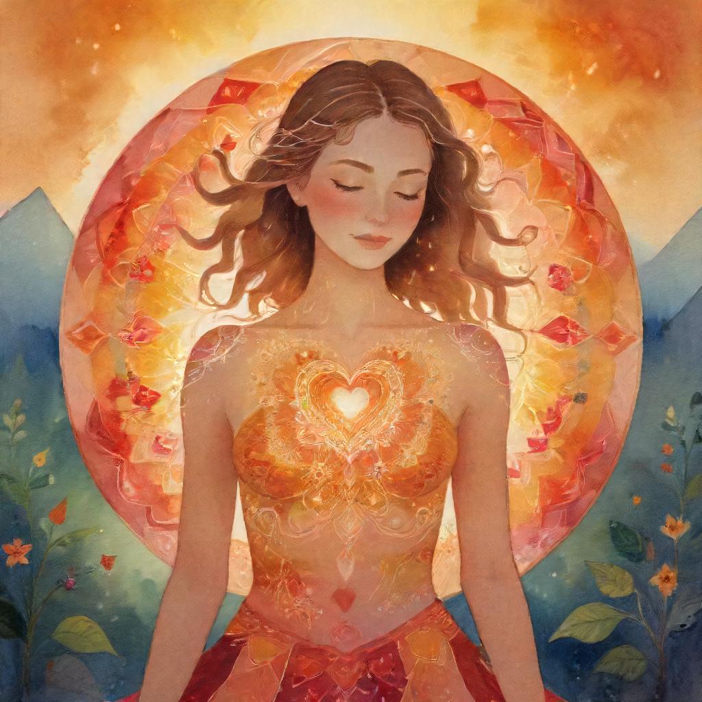 what does it mean when your heart chakra is open and glowing