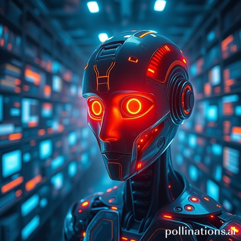 A vast digital library representing the overwhelming number of AI tools available.