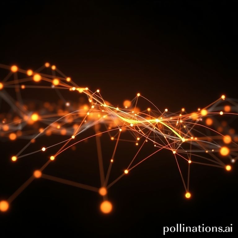 Abstract visualization of a neural network, representing Codeium's underlying LLMs.