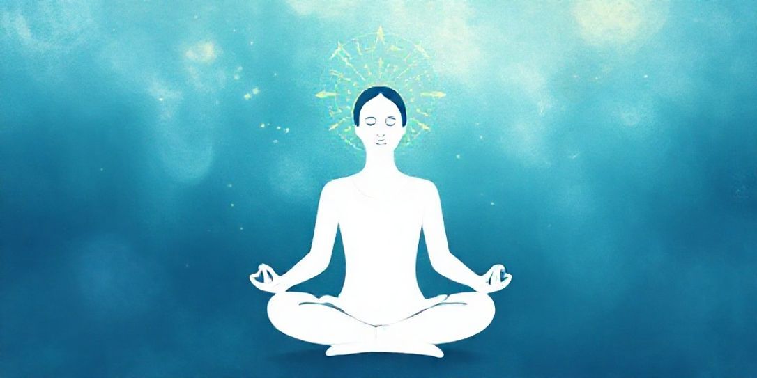 Pessoa meditando em busca de paz e alívio da ansiedade