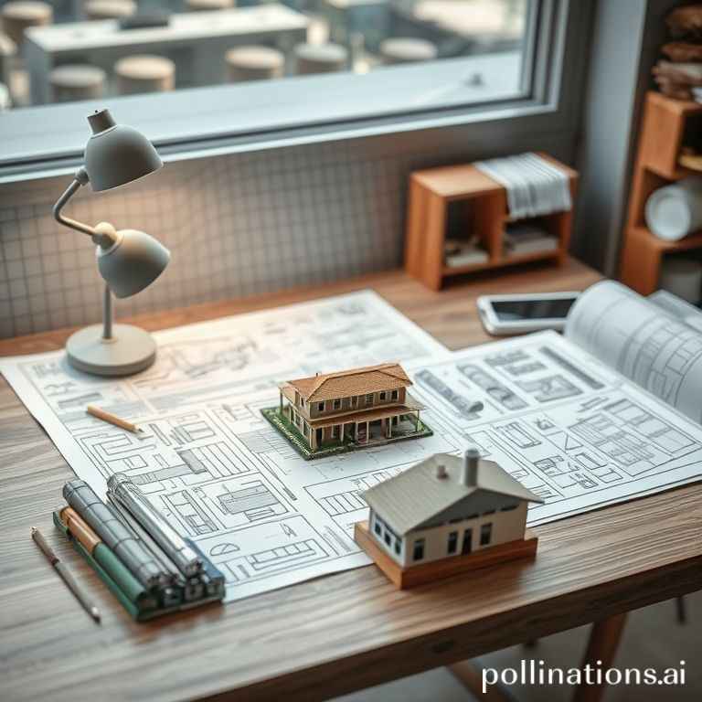 Desain arsitektur dan gambar kerja