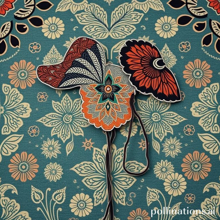 Kain batik kawung cap