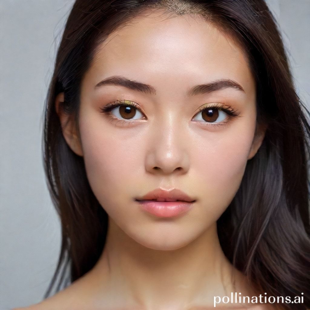 beauty,The image is a high-resolution photograph of a young Asian woman with long,straight,dark brown hair that cascades over her shoulders. She has a fair complexion with a smooth,clear complexion and minimal makeup,highlighting her natural beauty. Her large,almond-shaped eyes are accentuated with subtle eyeliner and mascara,and her lips are slightly parted,revealing a hint of gloss. She is wearing a delicate,silver necklace with a small pendant that rests just above her collarbone.,
The background suggests an indoor setting with soft,natural light streaming in,creating a warm and inviting atmosphere. The walls appear to be a light,neutral color,possibly beige or cream,and there is a glimpse of a green plant in the background,adding a touch of nature to the scene. The lighting casts a gentle glow on her skin,enhancing her features and giving the image a soft,almost ethereal quality. The woman is dressed in a strapless top,suggesting a casual or semi-formal outfit. Her expression is calm and serene,with a gentle smile that exudes warmth and confidence. The overall mood of the photograph is intimate and personal,capturing a moment of quiet contemplation or perhaps a selfie.,