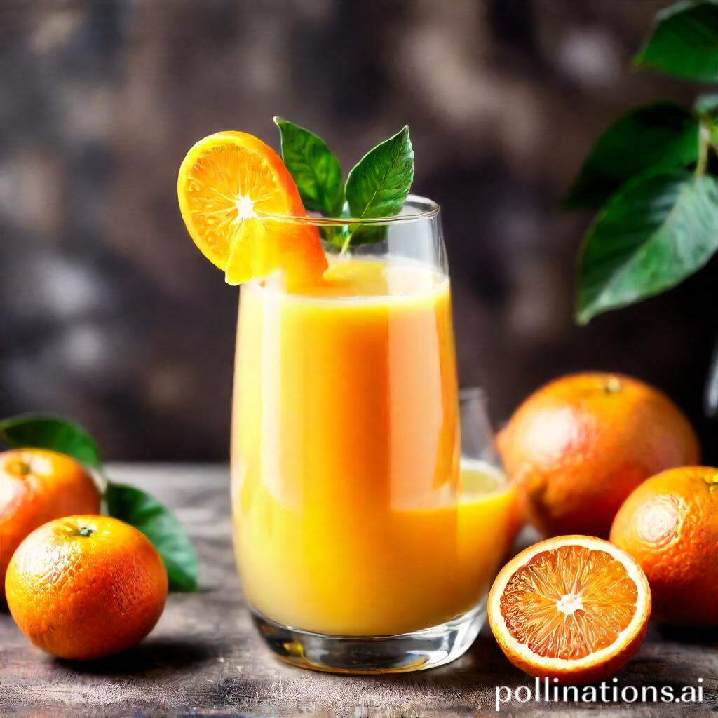 benefits of freshly squeezed orange juice