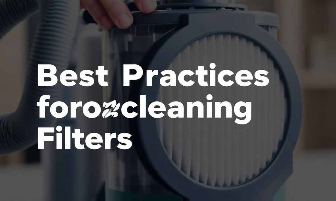 best practices for cleaning vacuum cleaner filters