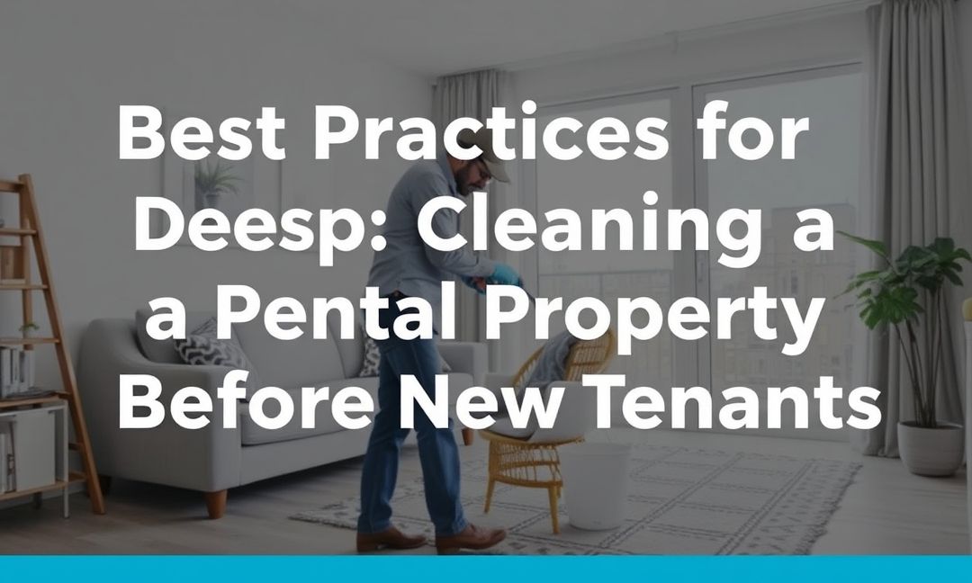 best practices for deep cleaning a rental property before new tenants​