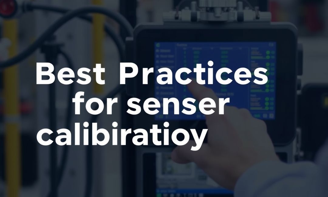 best practices for sensor calibration