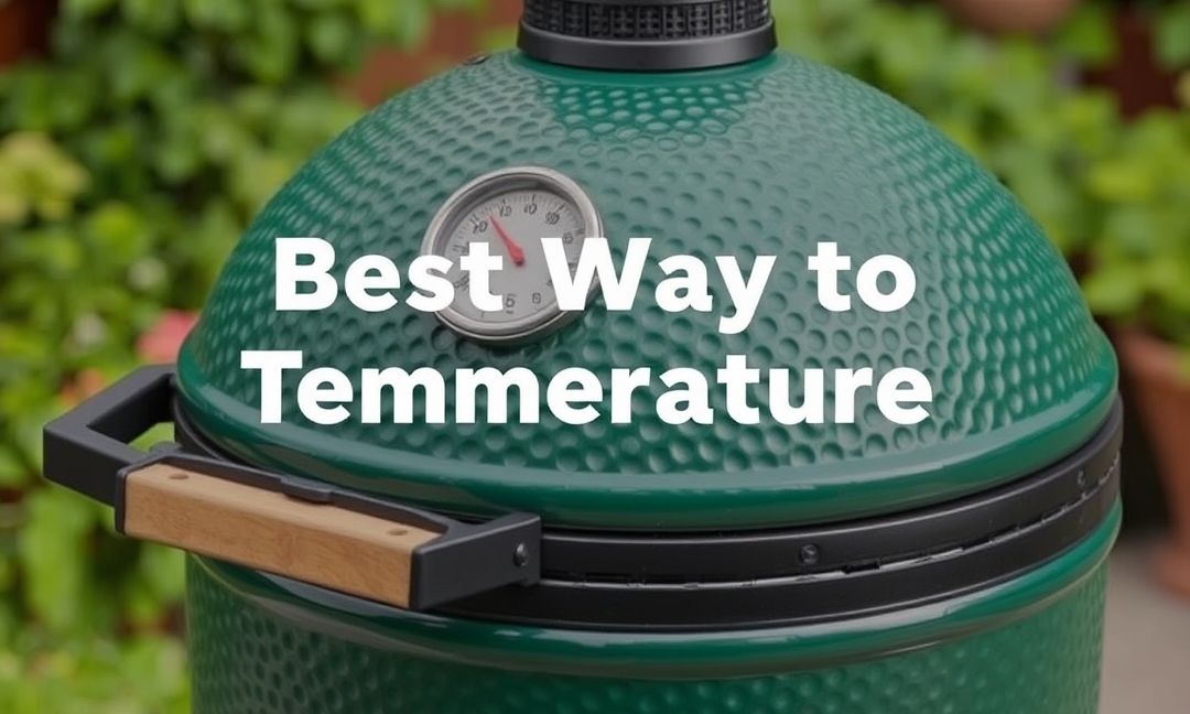 best way to control temperature on big green egg