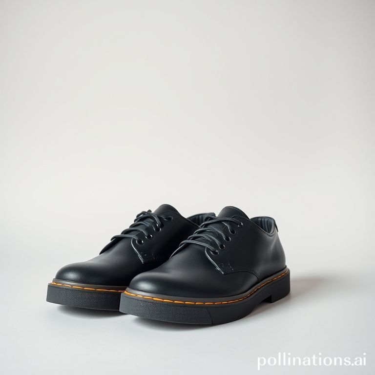 Sepatu sekolah hitam