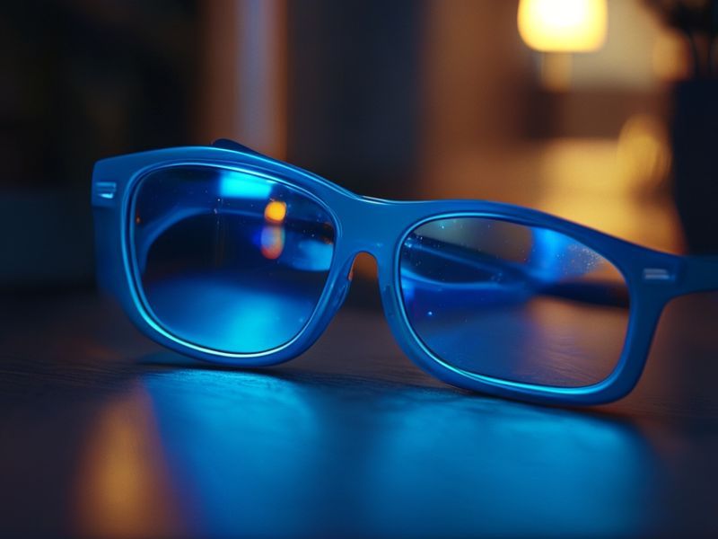 블루라이트 차단 안경 효과 확인법, 스마트폰 플래시로 직접 테스트하기 상세 이미지