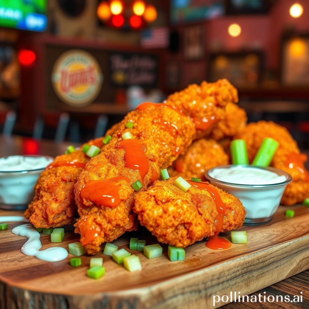 Baked Buffalo Chicken Tenders