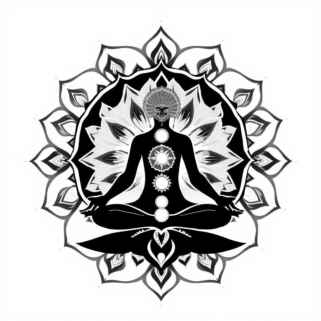 what does the color black-grey represent in the chakra system