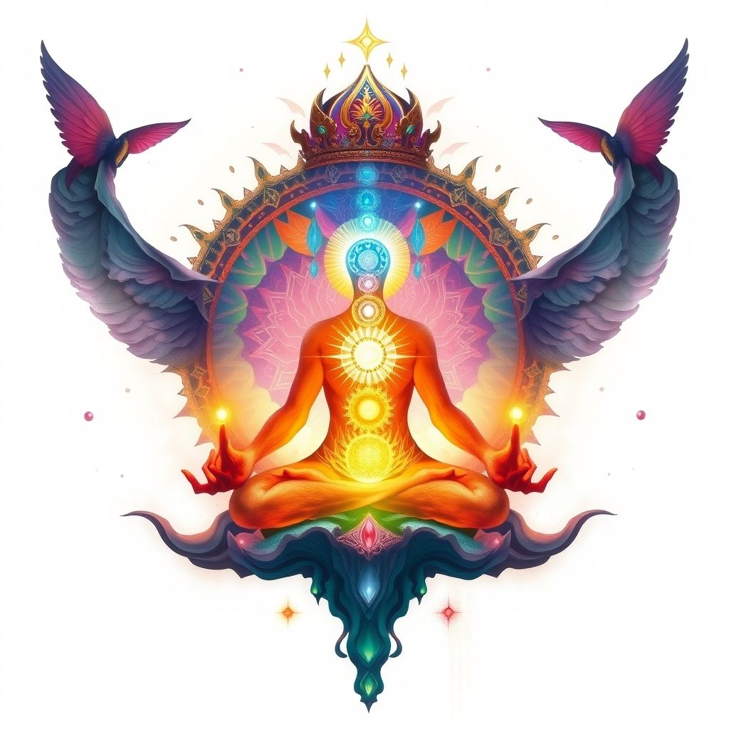 what are the elements which correlate with the crown chakra