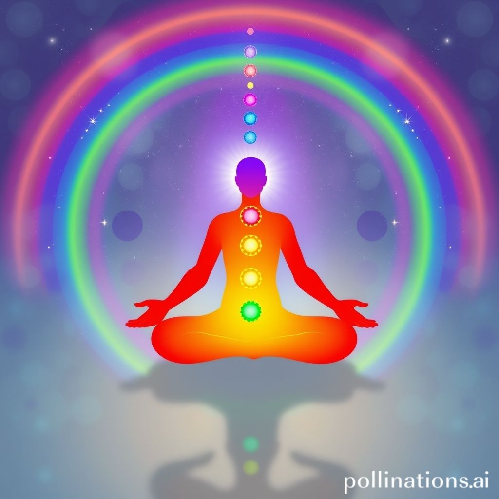 why do the seven main chakras resemble the colours of the rainbow