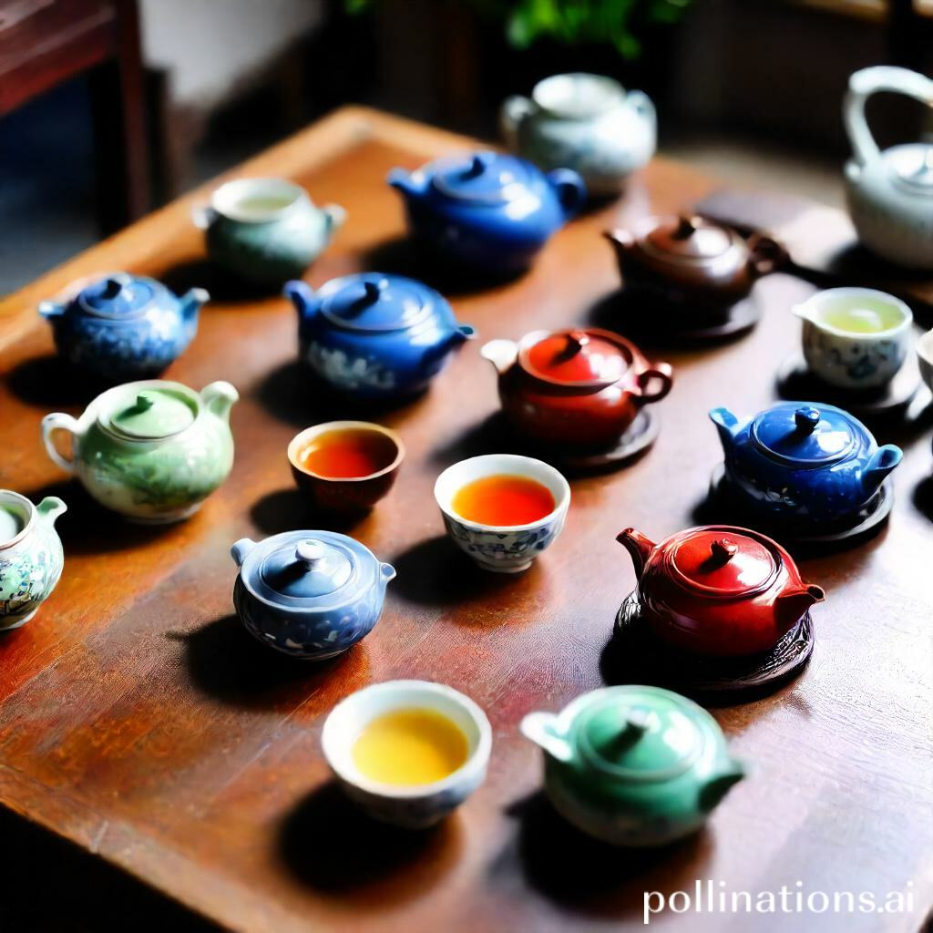 chaozhou gongfu cha teapot selection