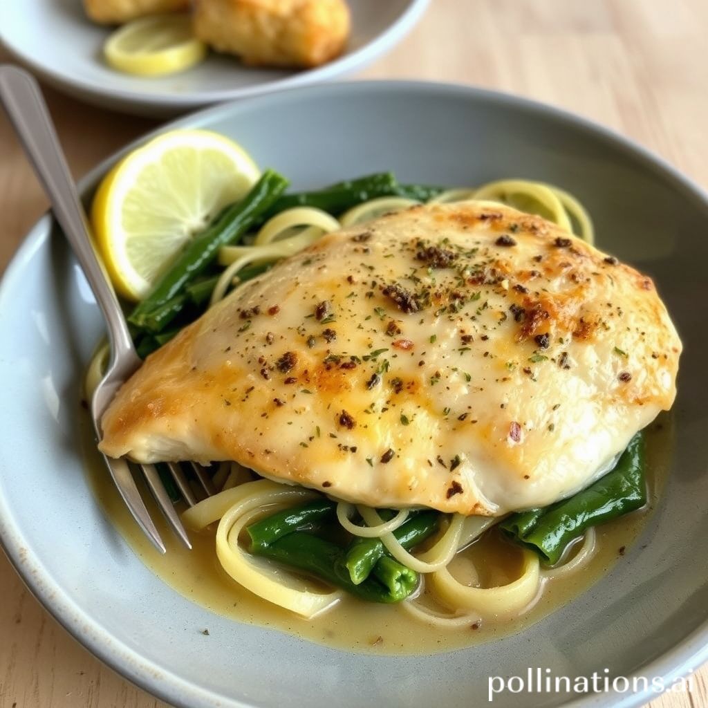 Delicious Chicken Piccata Dish