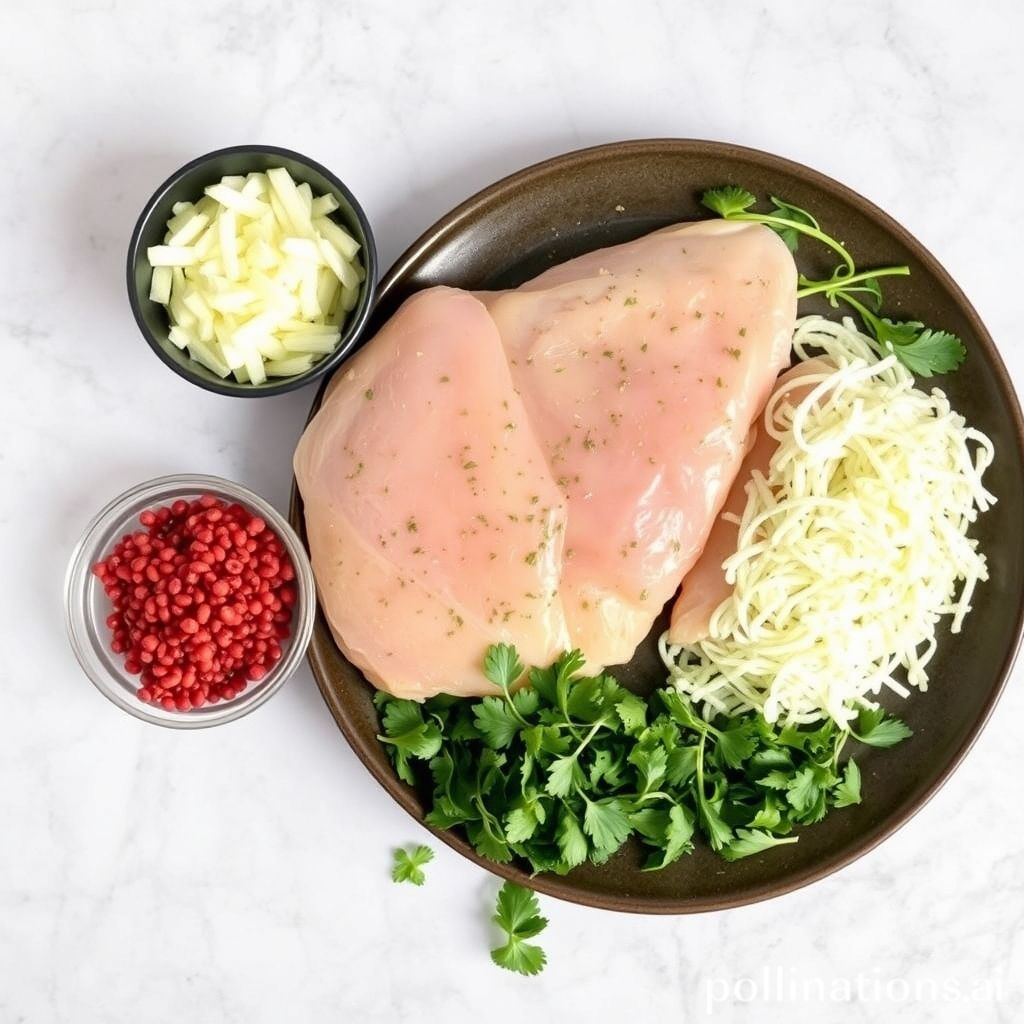 Picture of Chicken Piccata Ingredients